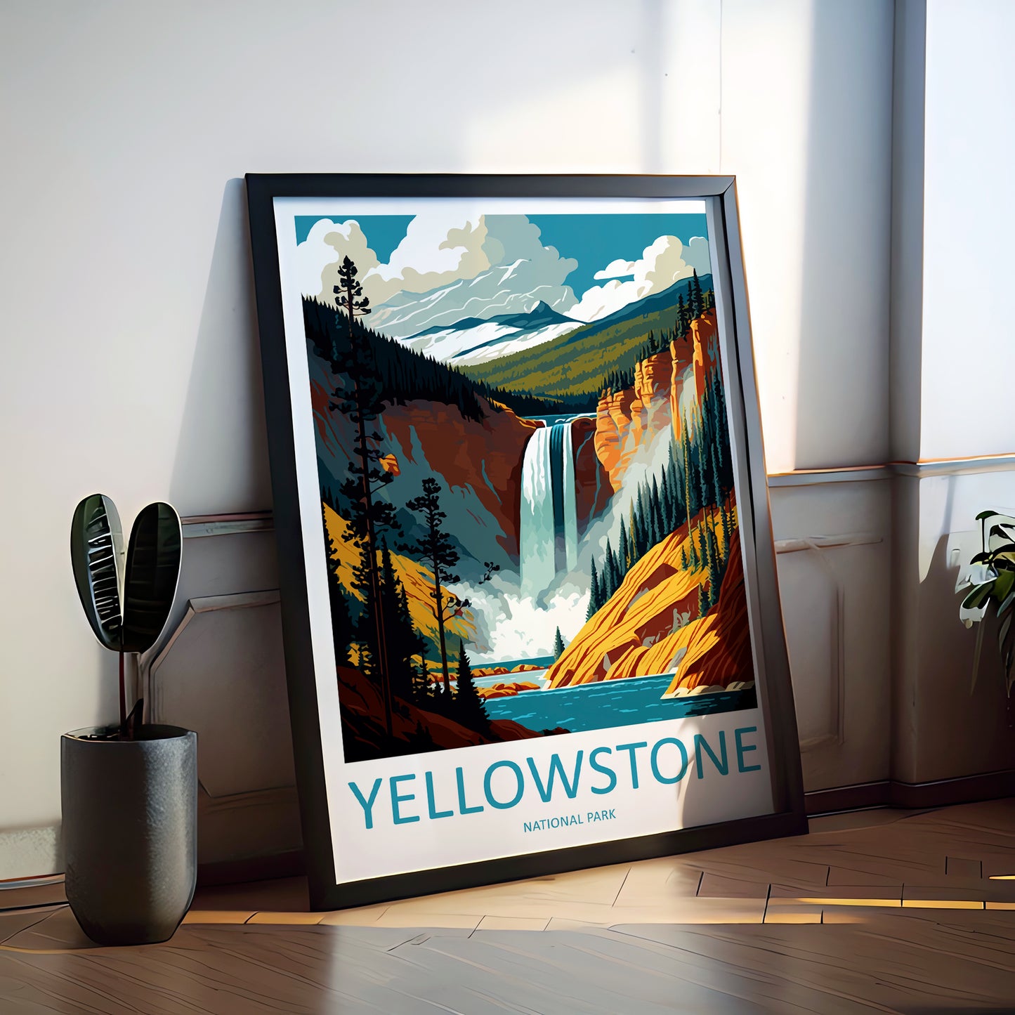 Yellowstone USA Travel Poster