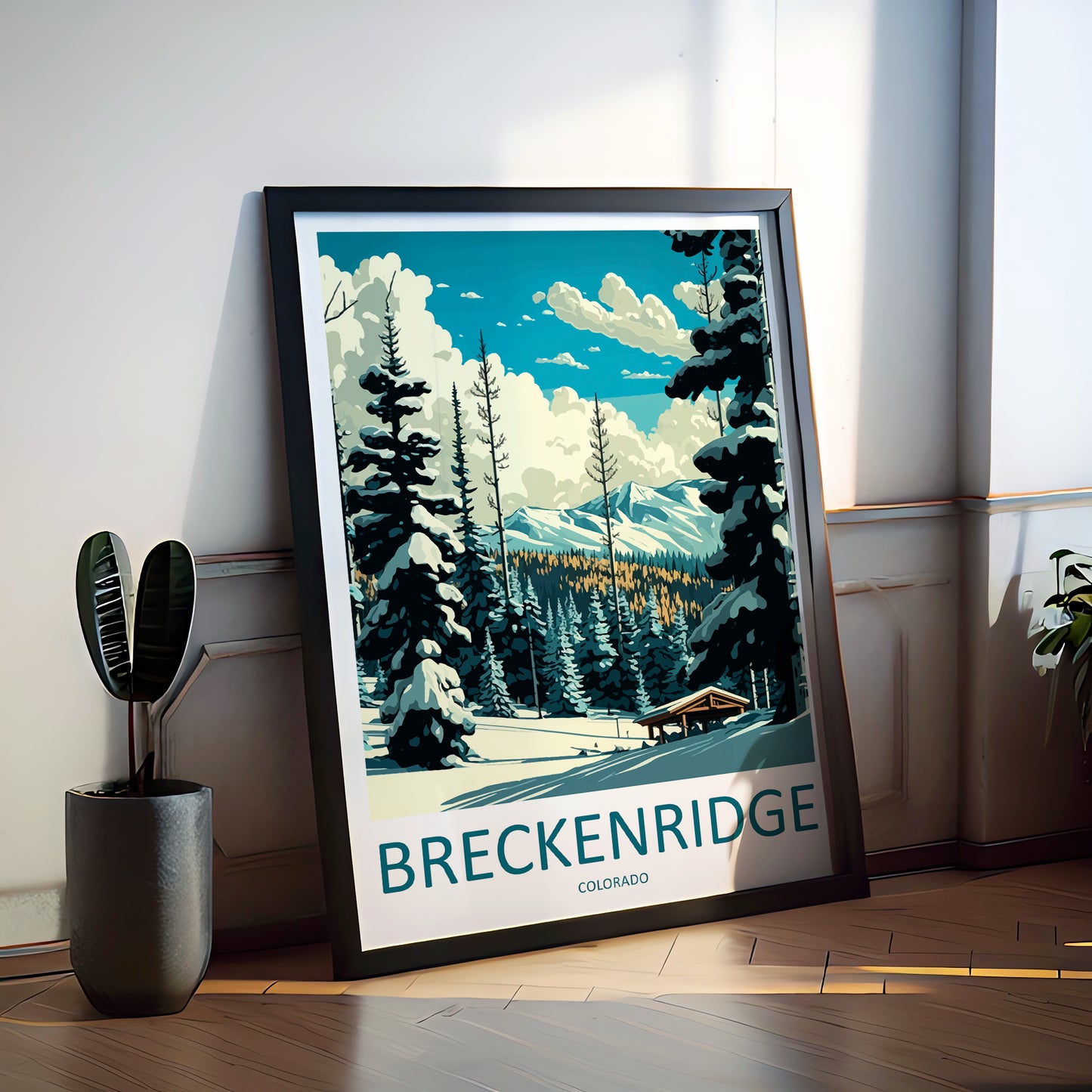 Breckenridge USA Travel Poster