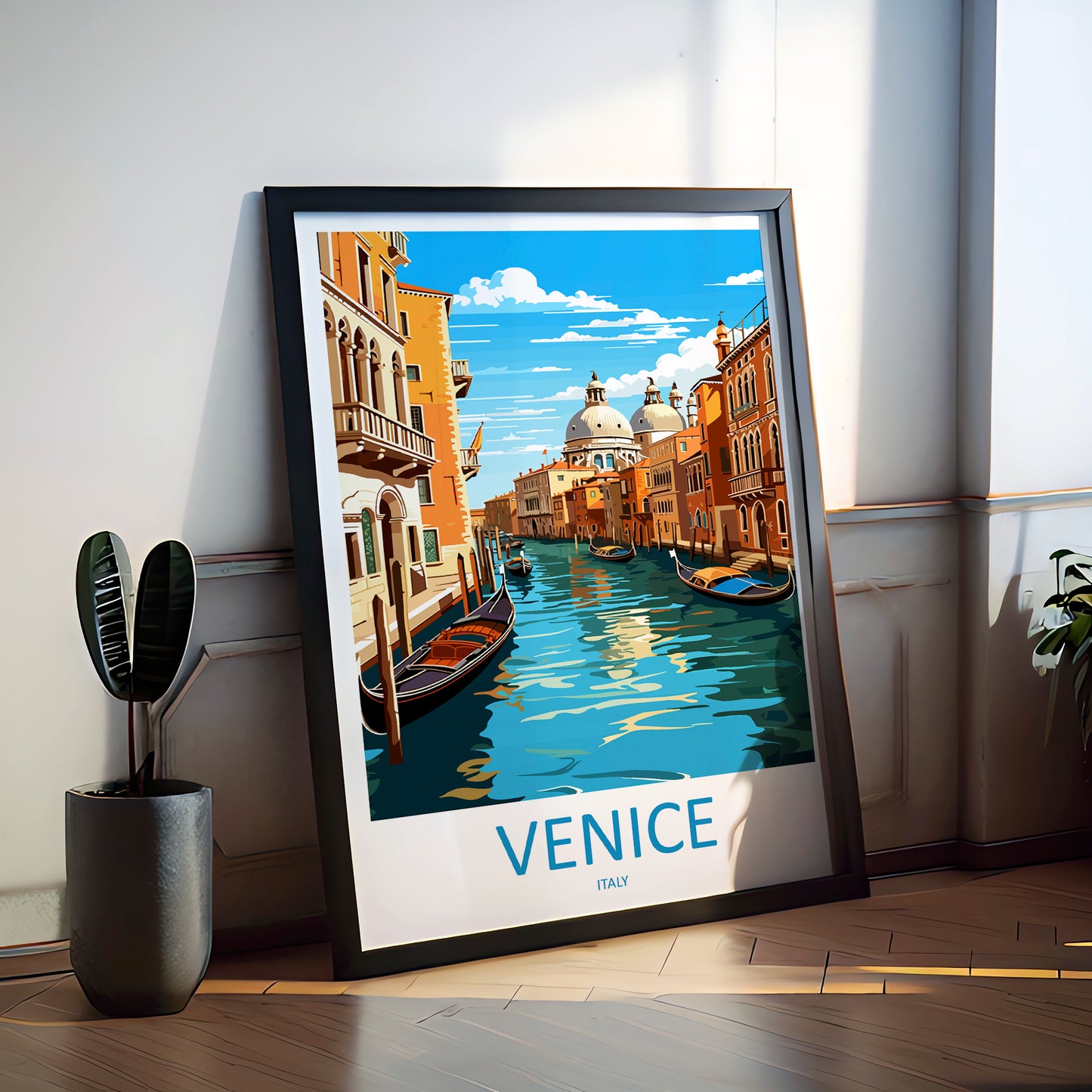 Venice Italy Travel Poster