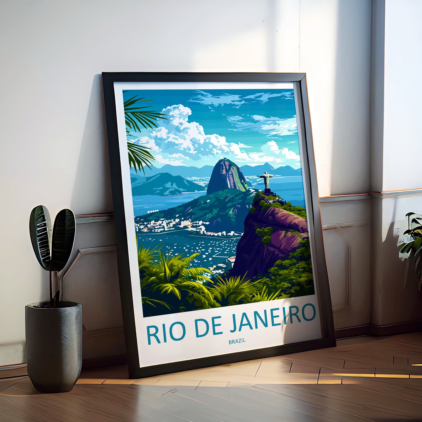 Rio De Janeiro Brazil Travel Poster