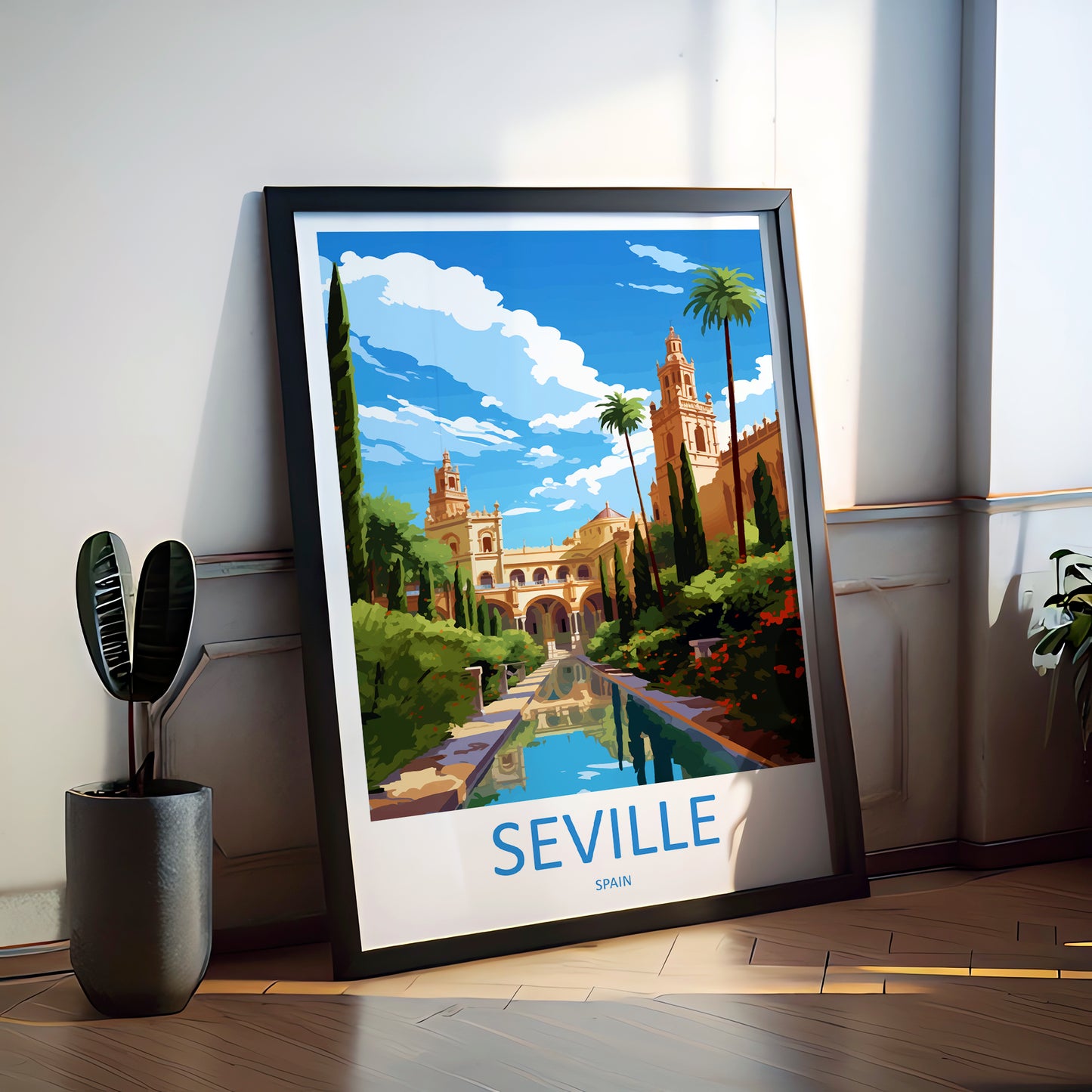 Seville Spain Travel Poster