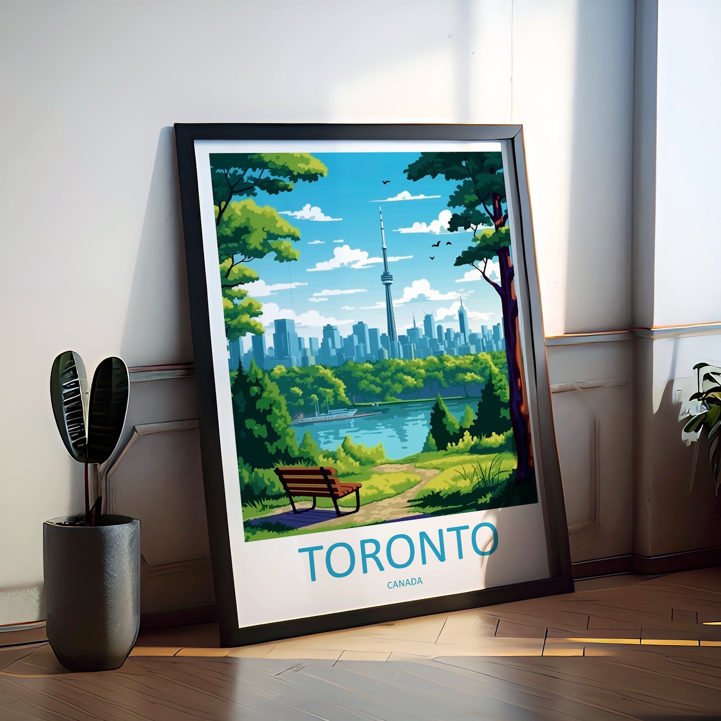 Toronto Canada Travel Poster