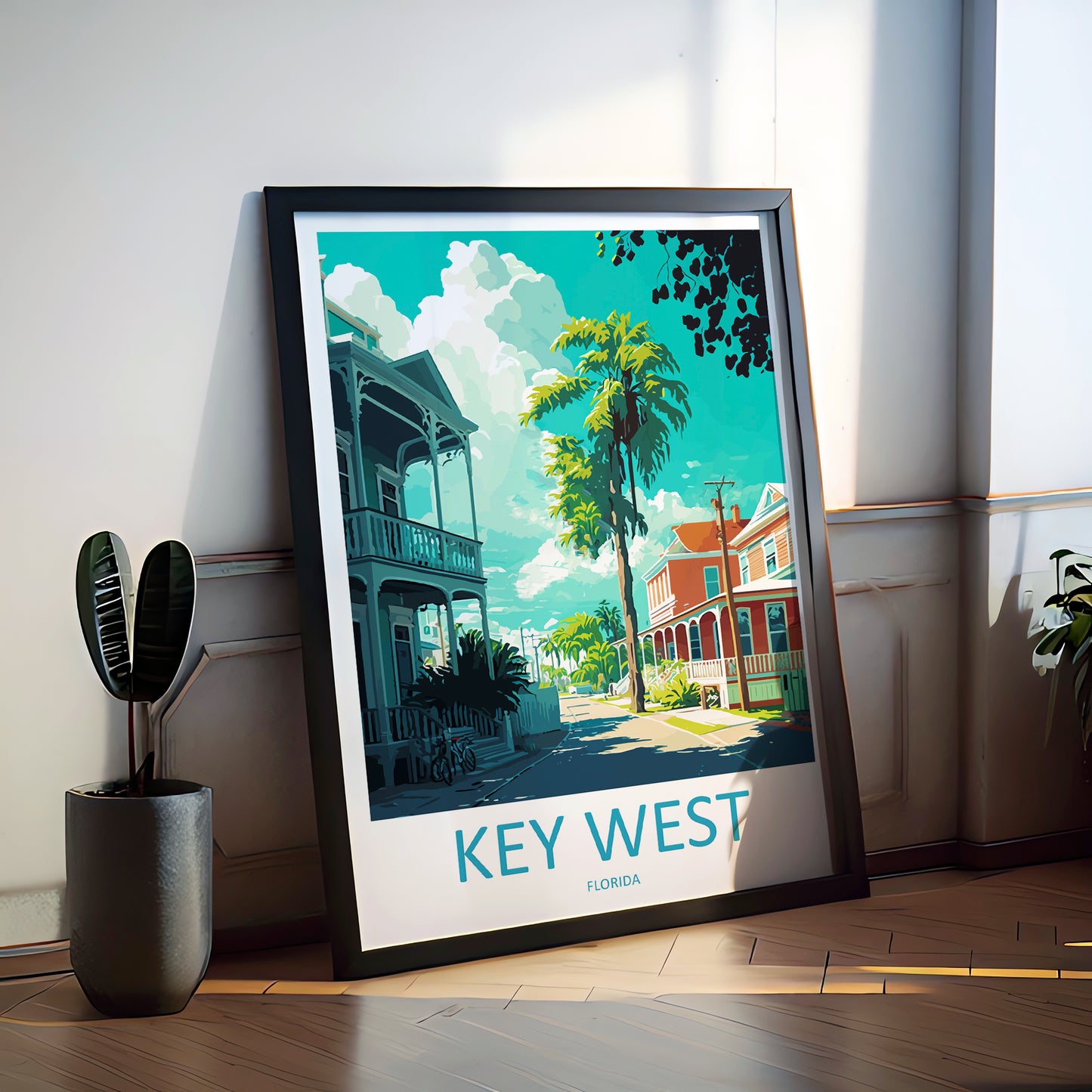 Key West Florida Travel Poster