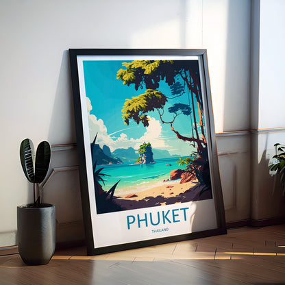 Phuket Thailand Travel Poster