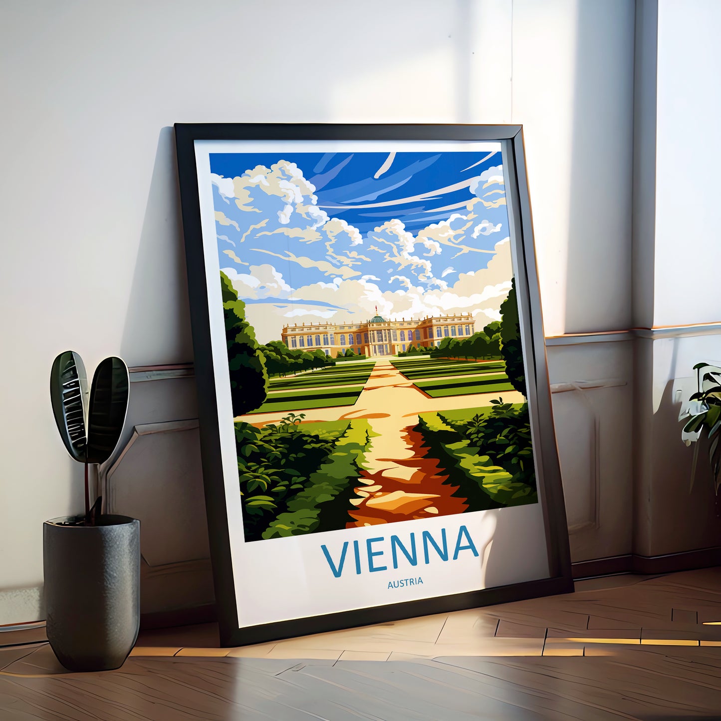 Vienna Austria Travel Poster