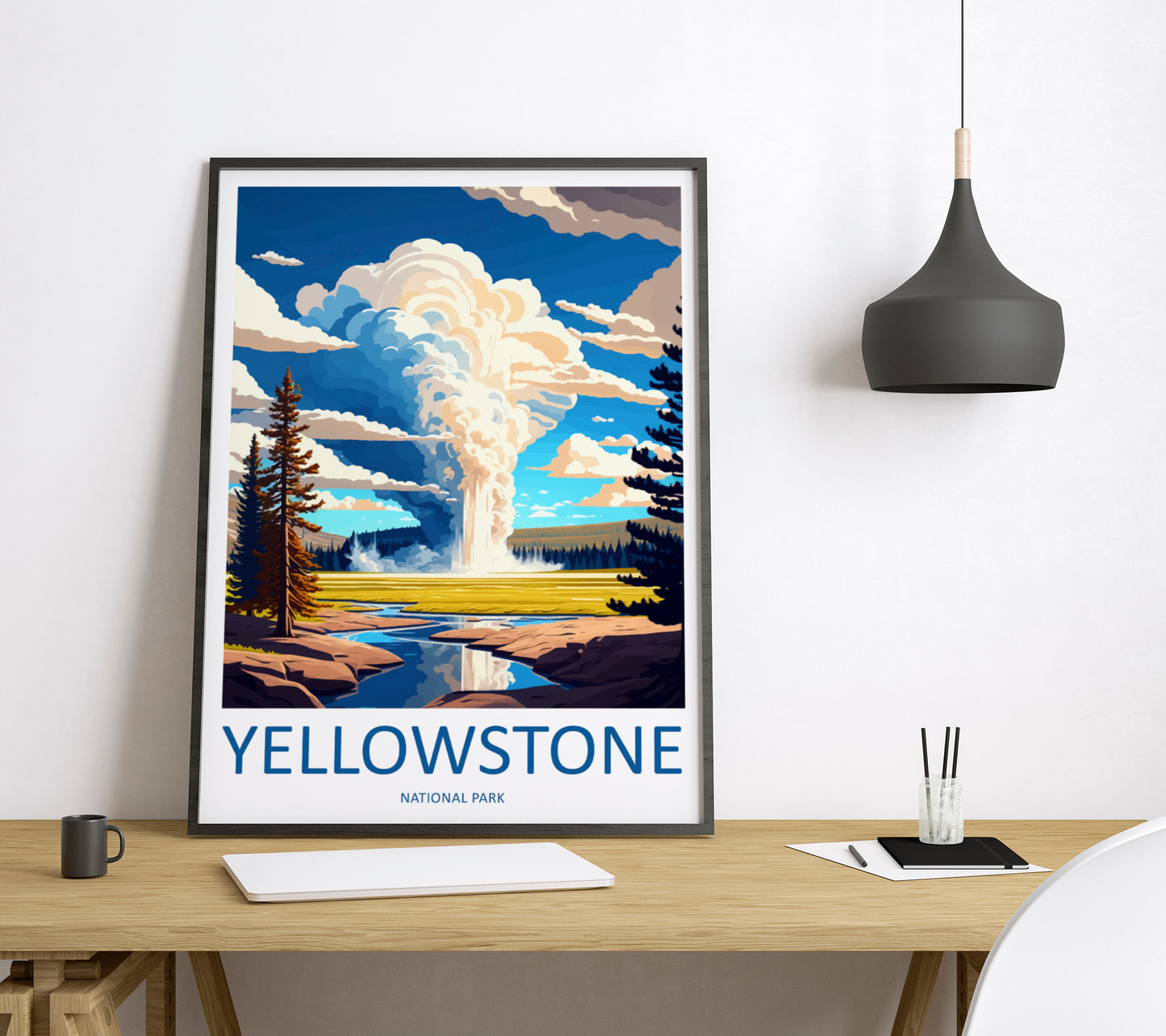 Yellowstone USA Travel Poster