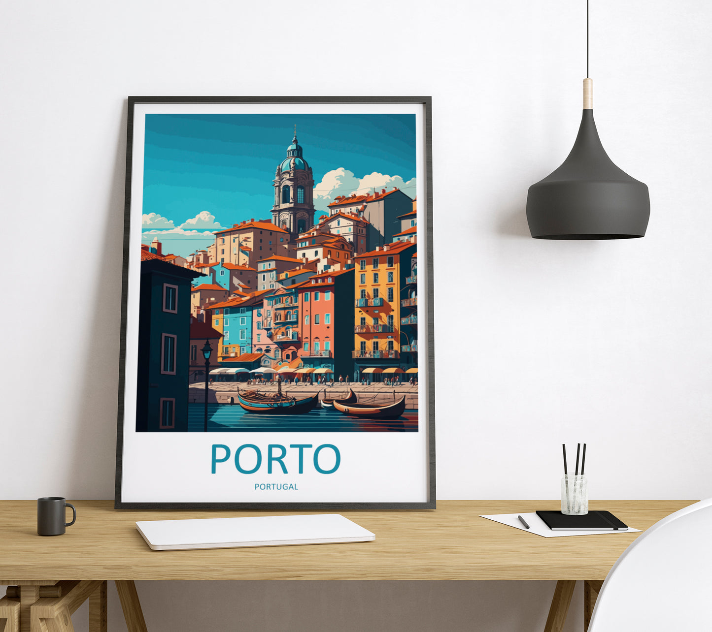 Porto Portugal Travel Poster