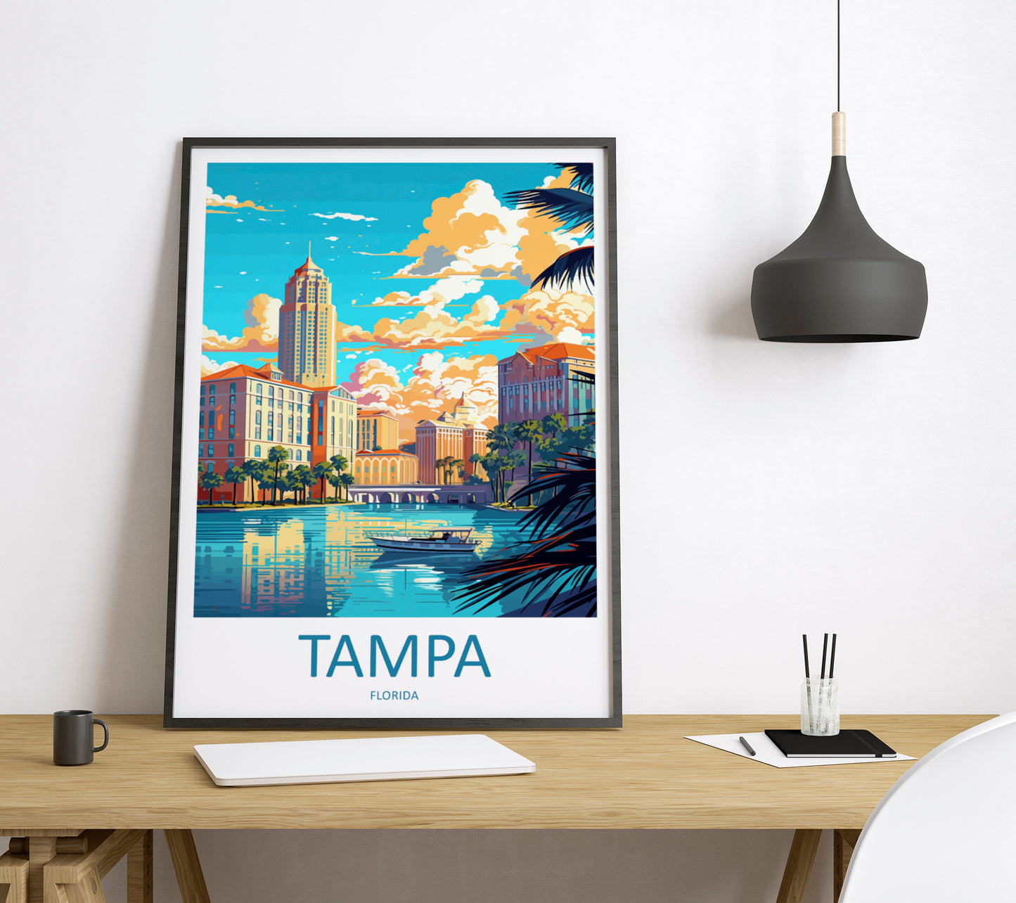 Tampa USA Travel Poster