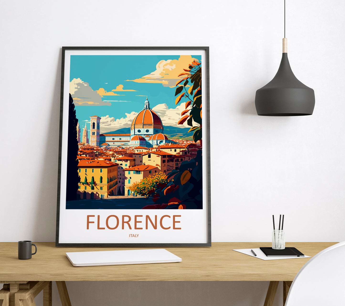 Florence Italy Travel Poster