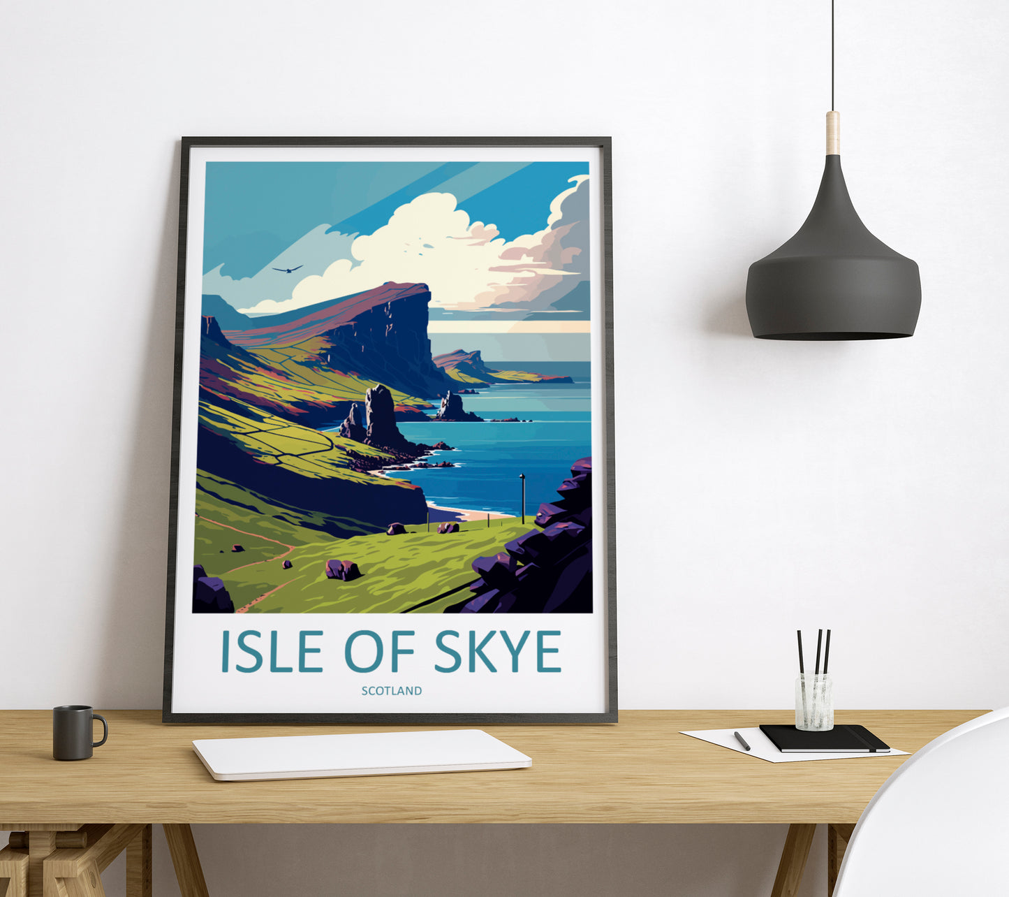 Isle Of Skye Scotland Travel Poster