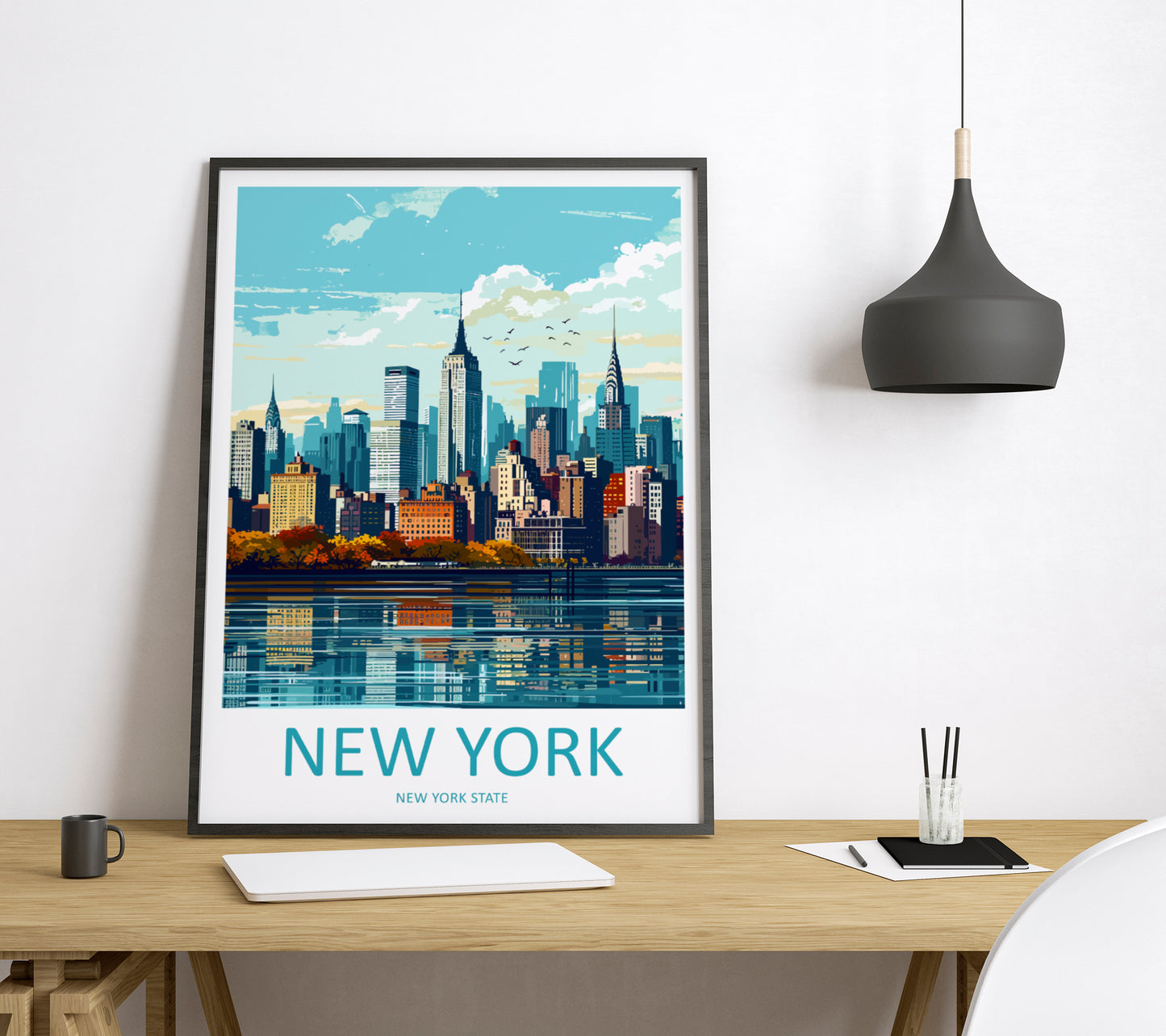 New York City USA Travel Poster