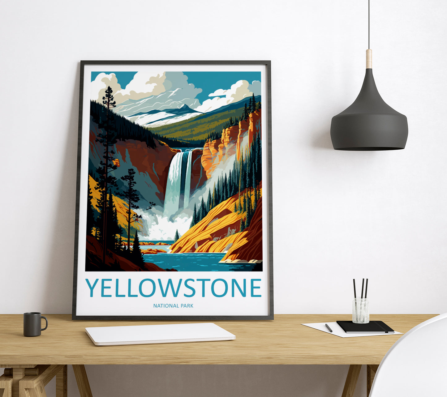 Yellowstone USA Travel Poster