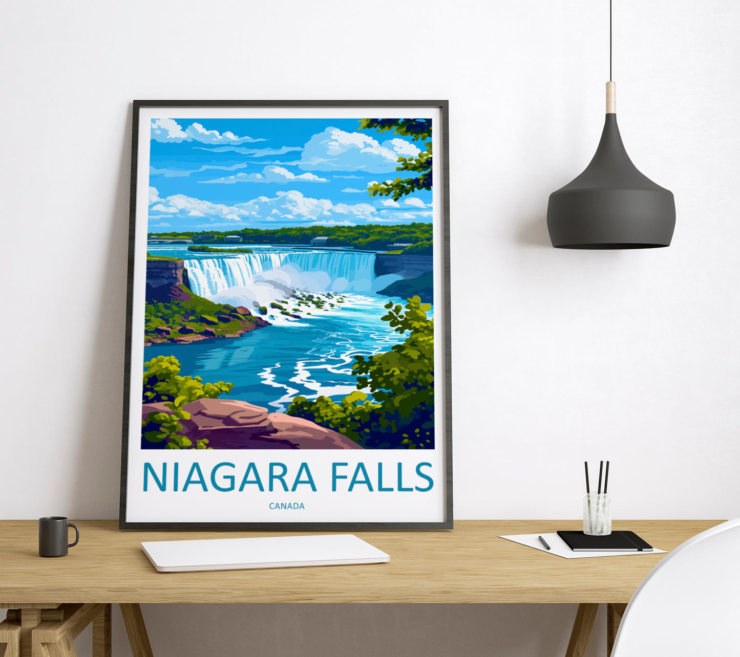 Niagara Falls Canada Travel Poster