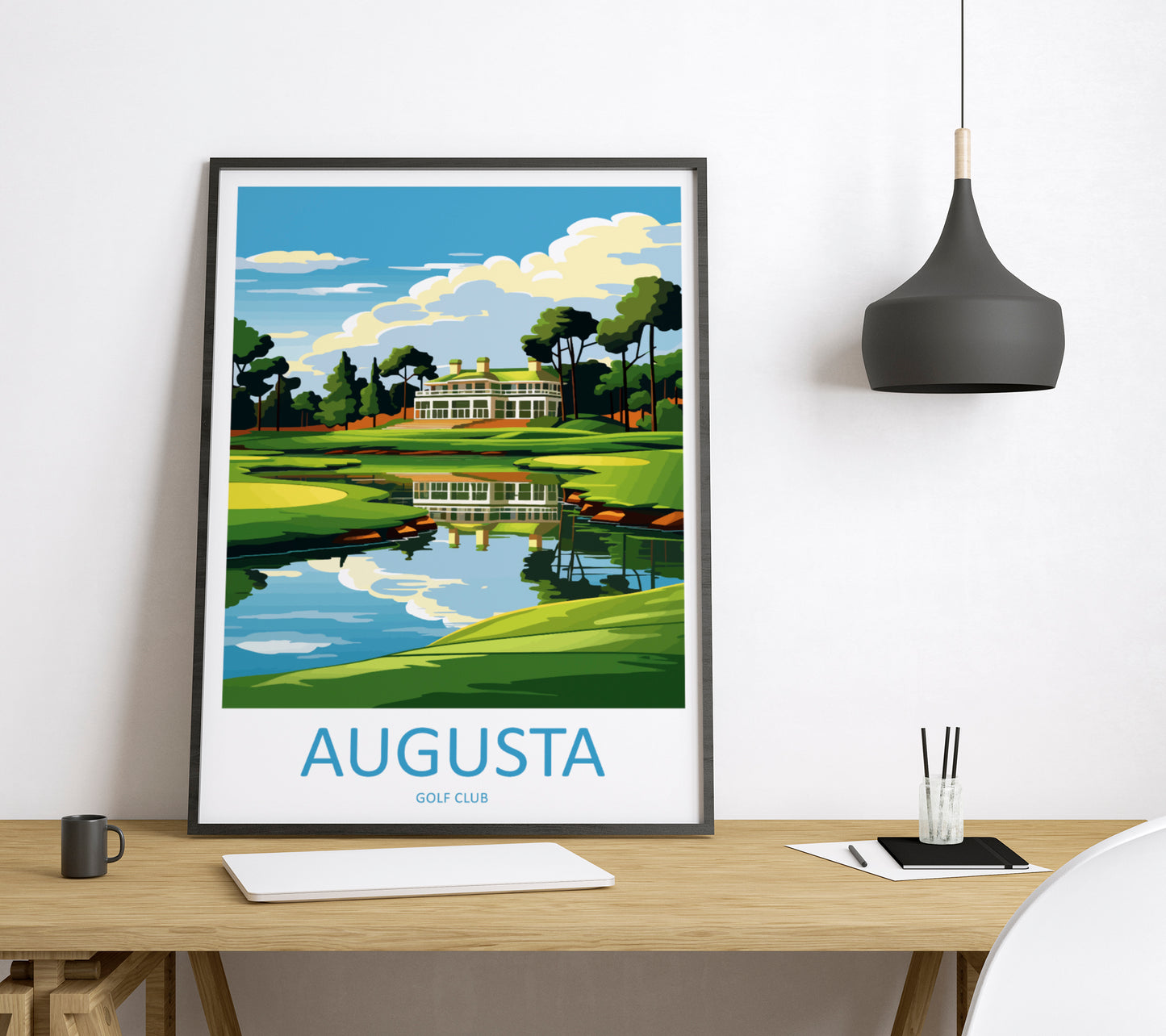 Augusta Golf Club Travel Poster