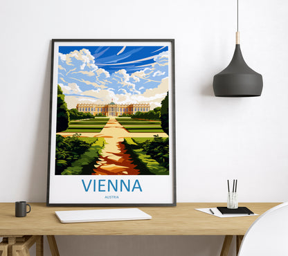 Vienna Austria Travel Poster