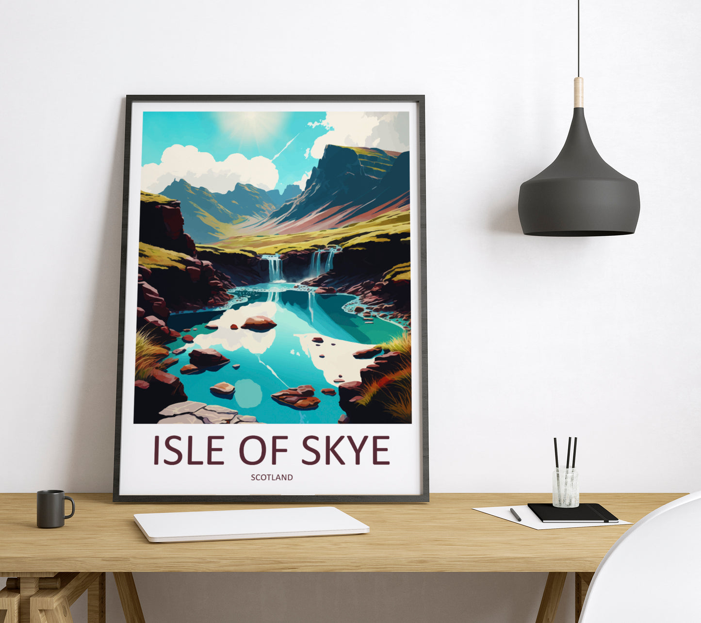 Isle Of Skye Scotland Travel Poster