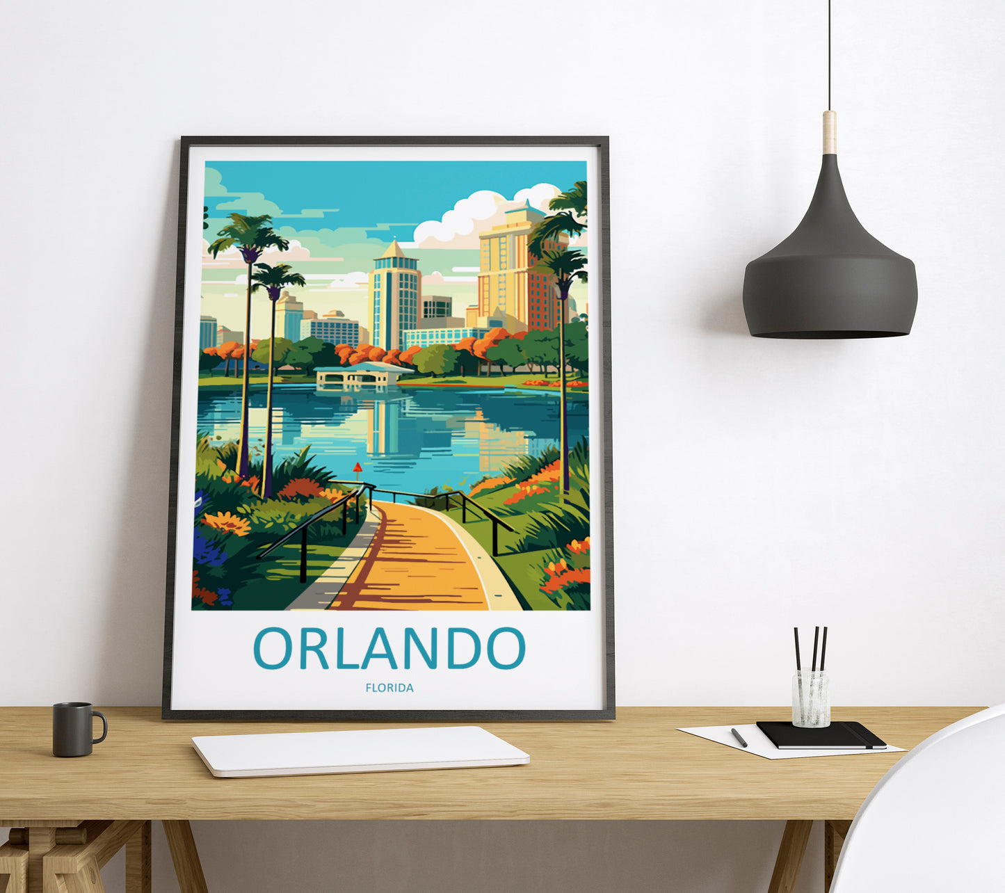 Orlando USA Travel Poster