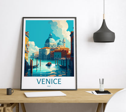 Venice Italy Travel Poster