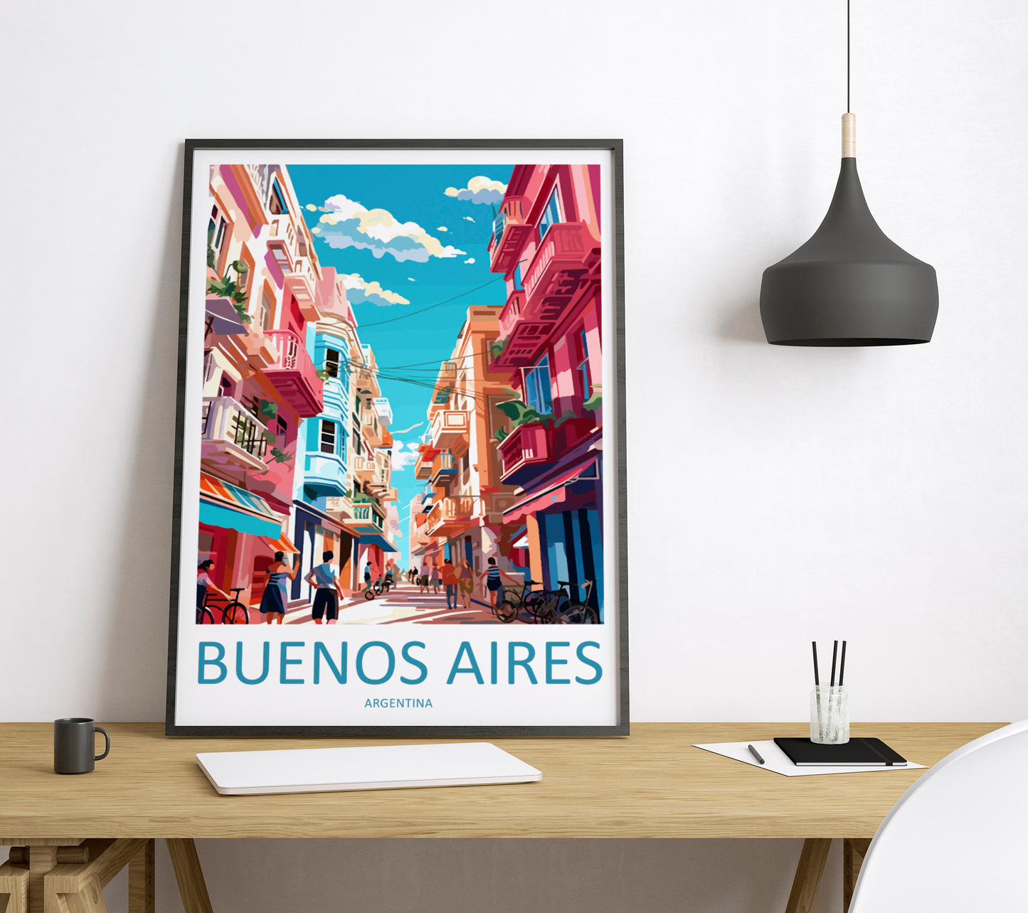 Buenos Aires Argentina Travel Poster