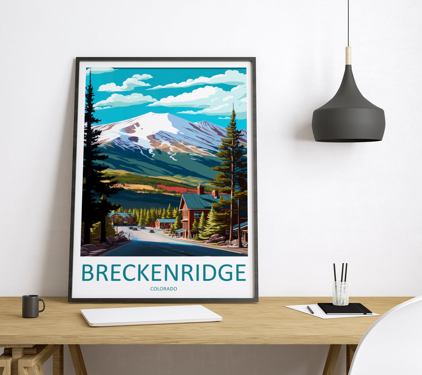 Breckenridge USA Travel Poster