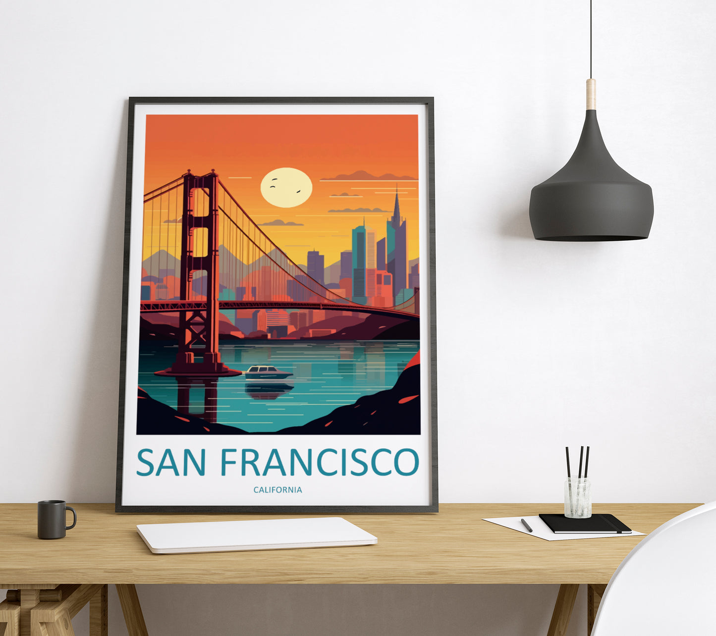 San Francisco United States Travel Poster