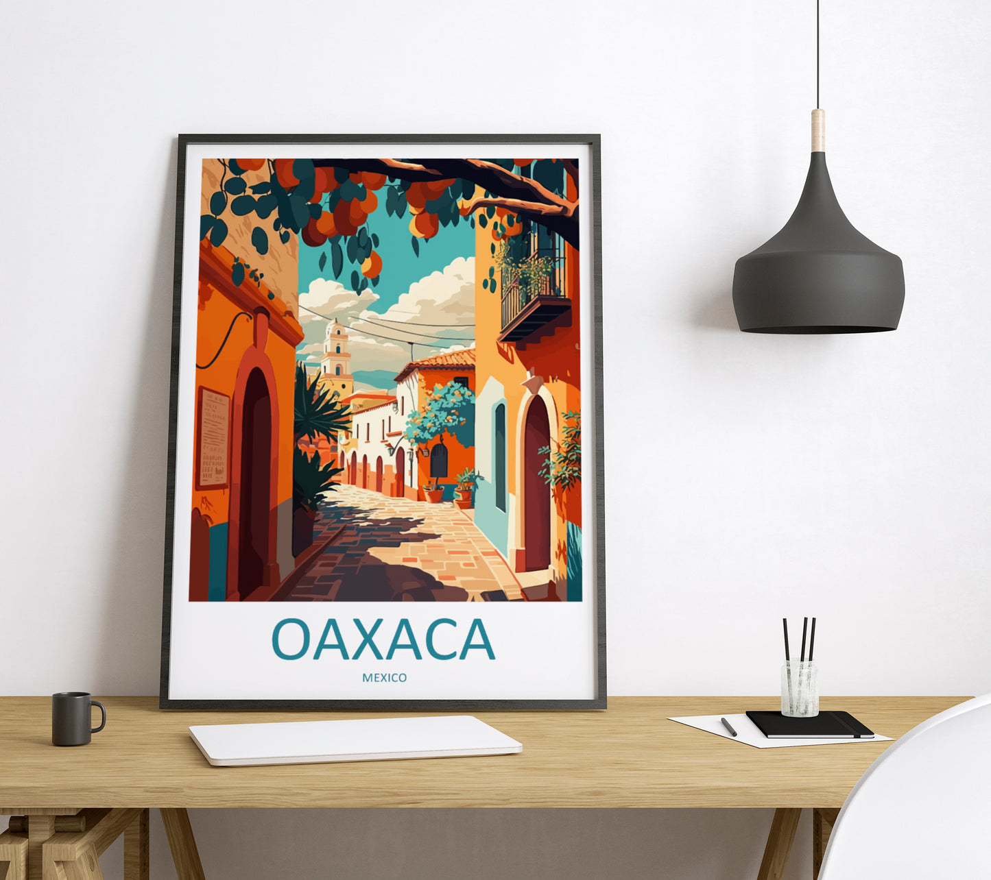 Oaxaca Mexico Travel Poster