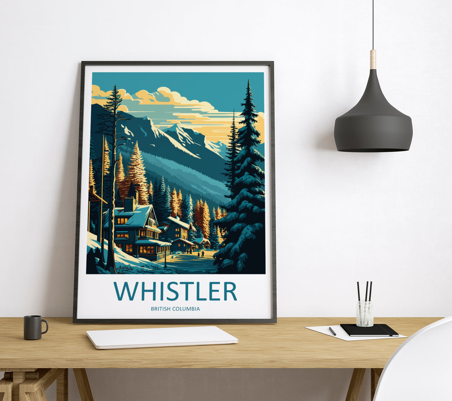 Whistler Canada Travel Poster