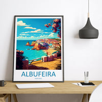 Albufeira Portugal Travel Poster