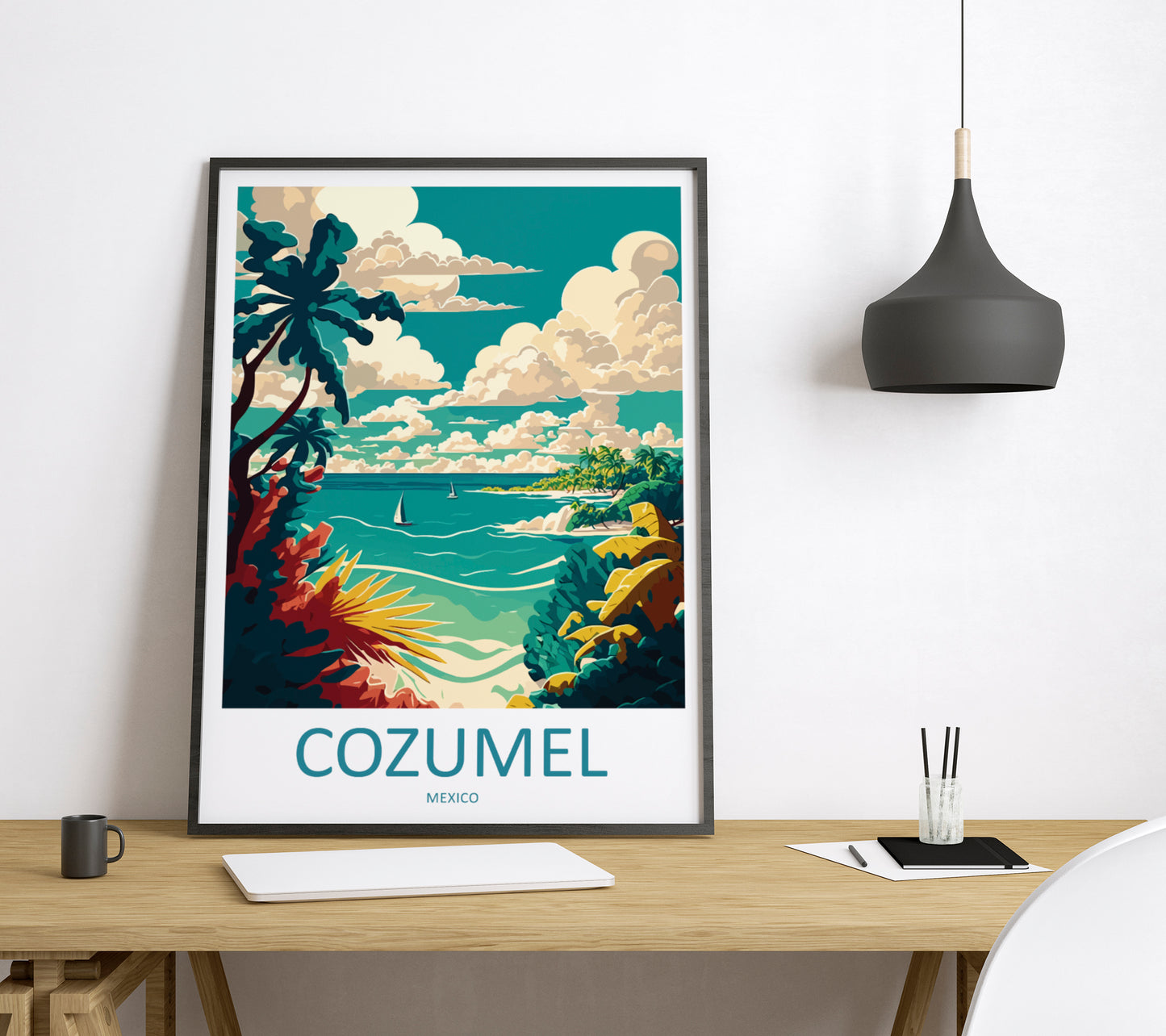 Cozumel Mexico Travel Poster