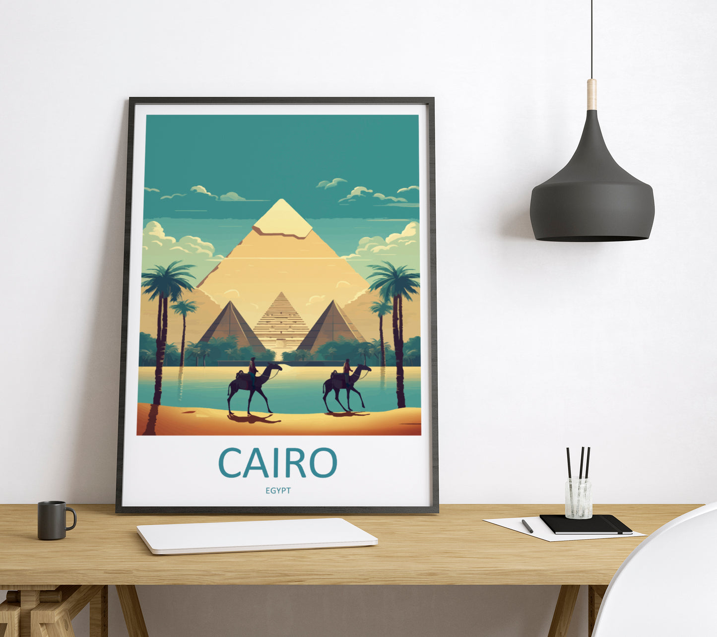 Cairo Egypt Travel Poster