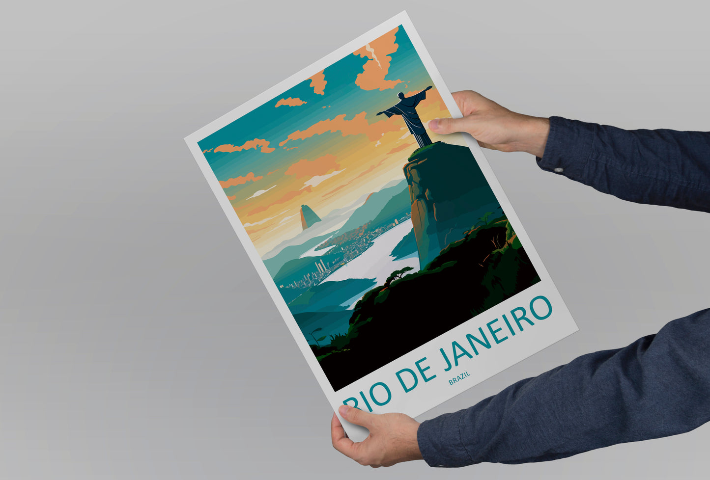 Rio De Janeiro Brazil Travel Poster