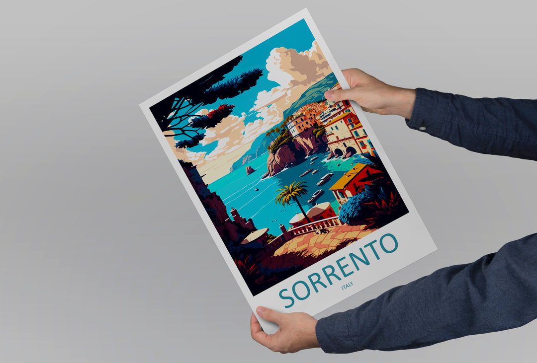 Sorrento Italy Travel Poster