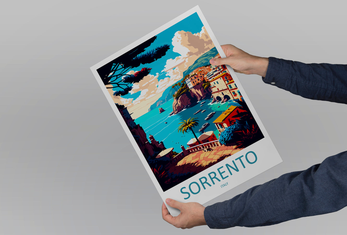 Sorrento Italy Travel Poster