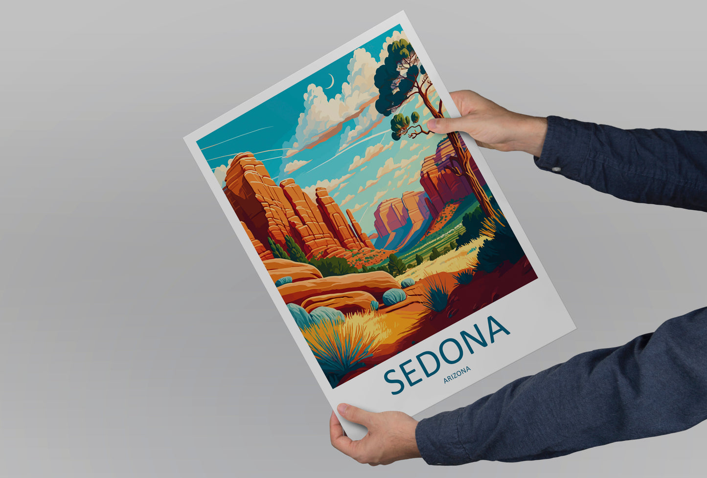 Sedona USA Travel Poster