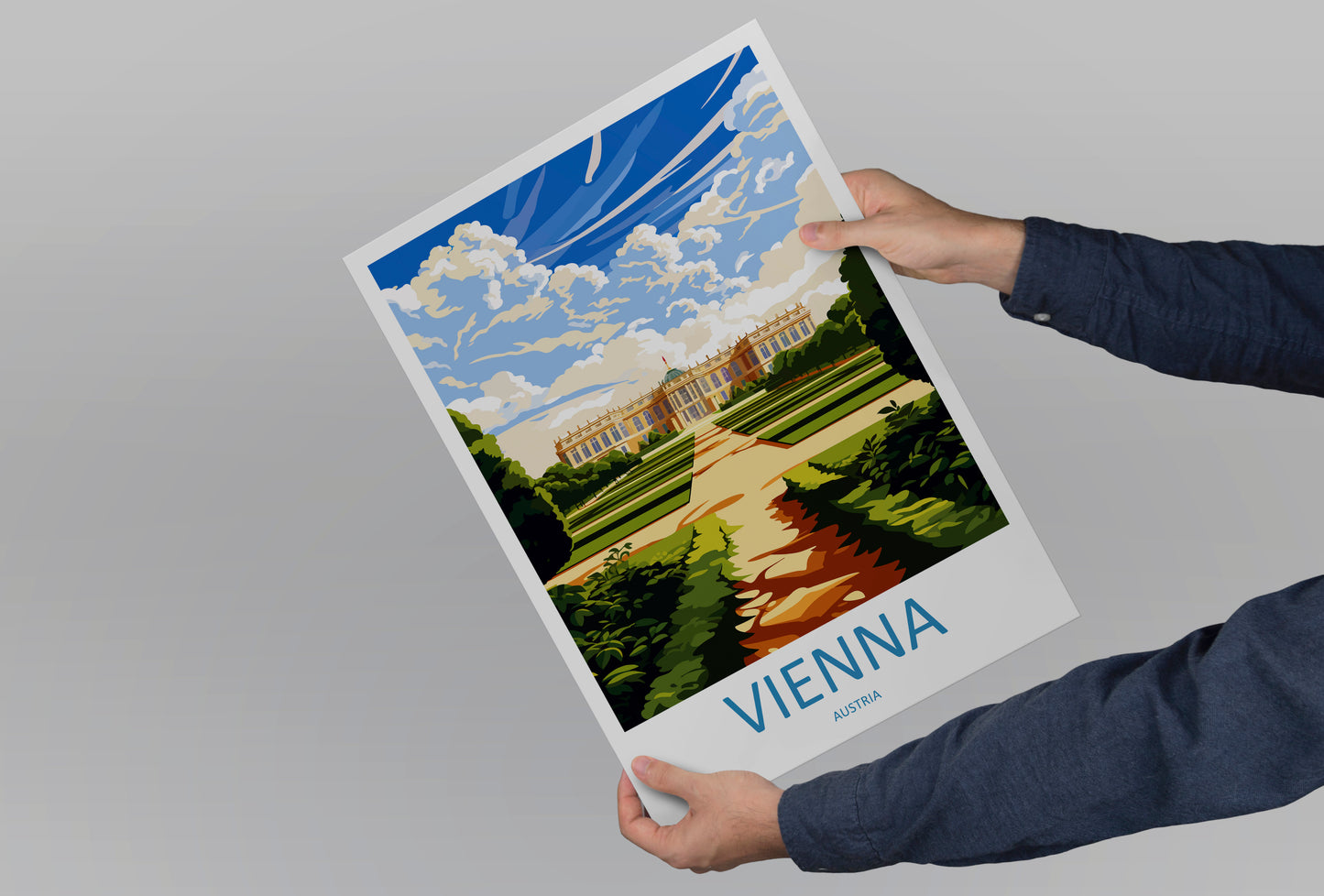 Vienna Austria Travel Poster