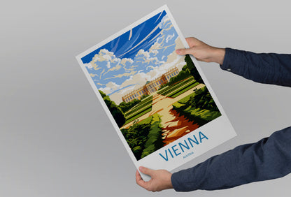 Vienna Austria Travel Poster