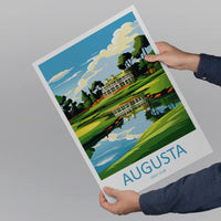 Augusta Golf Club Travel Poster