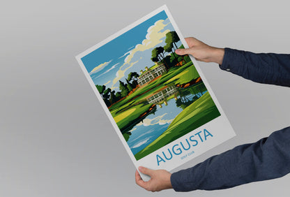 Augusta Golf Club Travel Poster