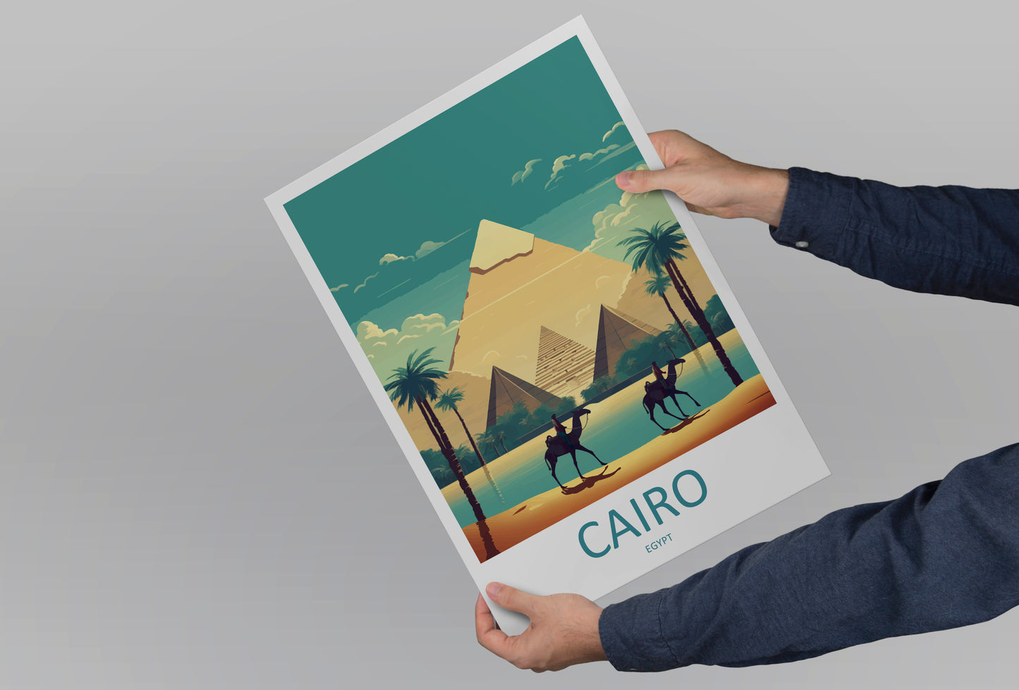 Cairo Egypt Travel Poster