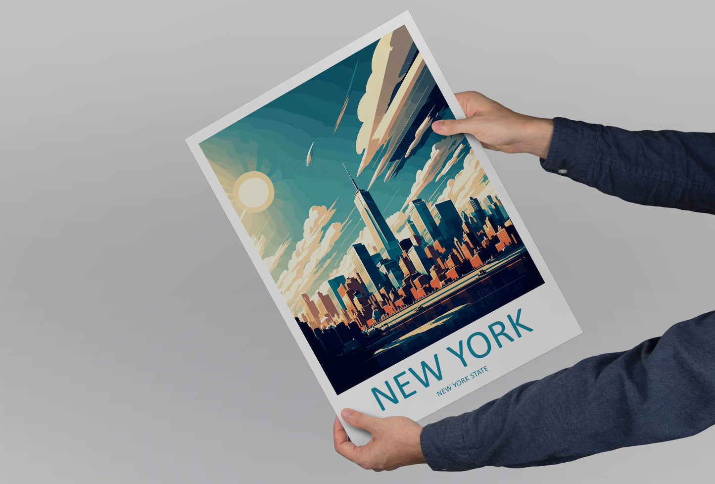 New York City USA Travel Poster