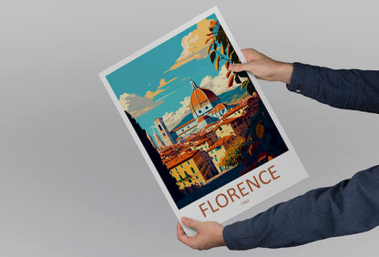 Florence Italy Travel Poster