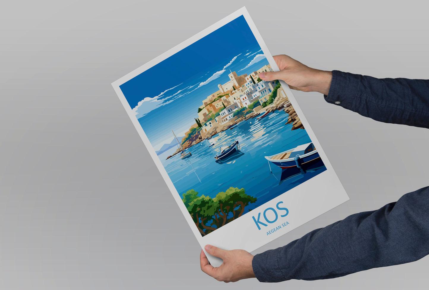 Kos Turkey Travel Poster