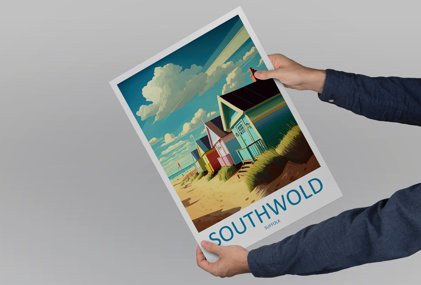 Southwold England Travel Poster