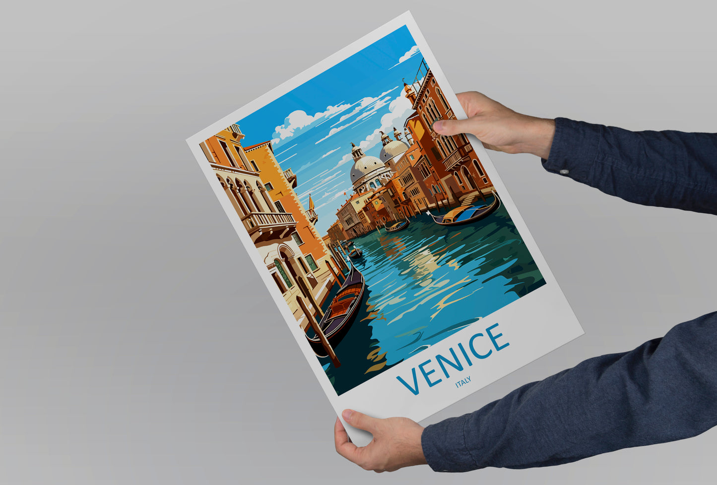 Venice Italy Travel Poster