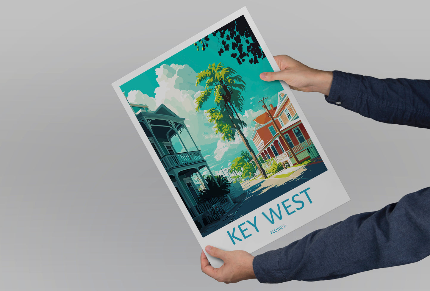 Key West Florida Travel Poster