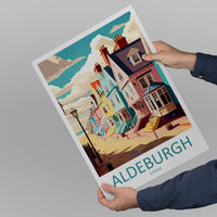 Aldeburgh England Travel Poster