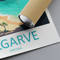 Algarve Portugal Travel Poster