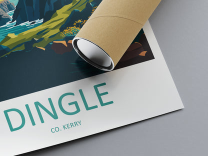 Dingle Peninsula Ireland Travel Poster