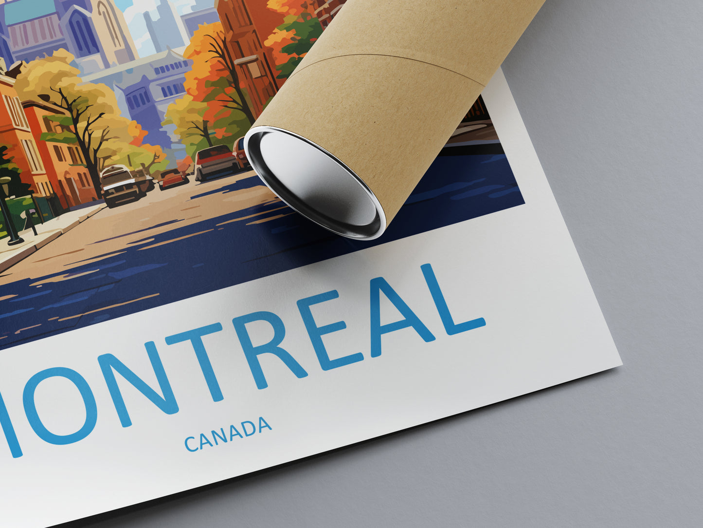 Montreal Canada Travel Poster