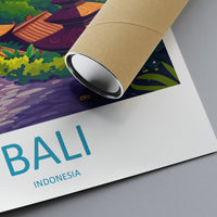 Bali Asia Travel Poster
